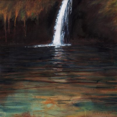 Wodospad III, 2016, autorstwa Helen White