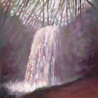 Wodospad IV, 2016, autorstwa Helen White