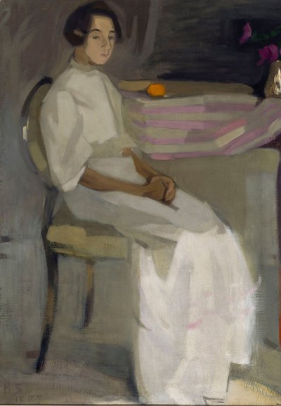 Obraz kostiumowy II, 1909. autorstwa Helene Schjerfbeck