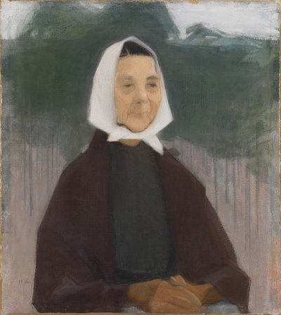 Babcia, 1907. autorstwa Helene Schjerfbeck