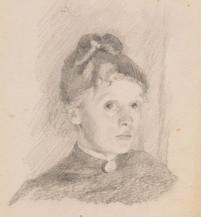 Autoportret autorstwa Helene Schjerfbeck