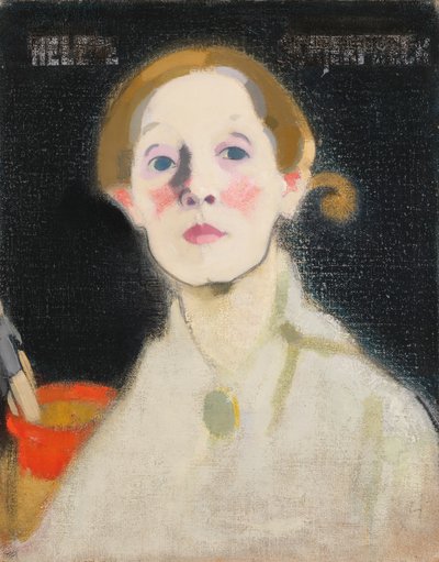 Autoportret, 1915. autorstwa Helene Schjerfbeck