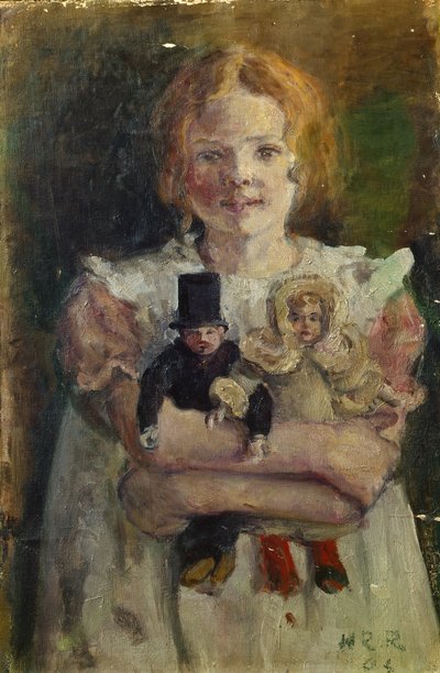 Portret Borghilda autorstwa Helga Ring Reusch