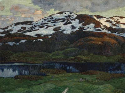 Letni wieczór przy Kallsjön autorstwa Helmer Osslund