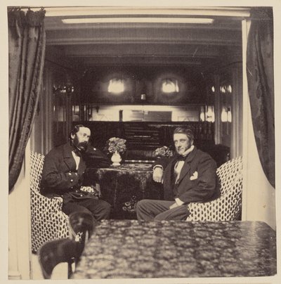 Sceny na pokładzie "Dart" autorstwa Helsby and Co.