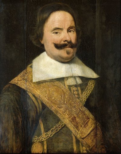 Michiel Adriaensz de Ruyter (1607-1676). wiceadmirał autorstwa Hendrick Berckman (copy after)
