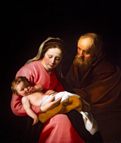 Święta Rodzina autorstwa Hendrick Bloemaert