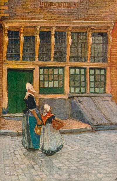Powrót z Rynku, ok. 1902 autorstwa Hendrick Cassiers