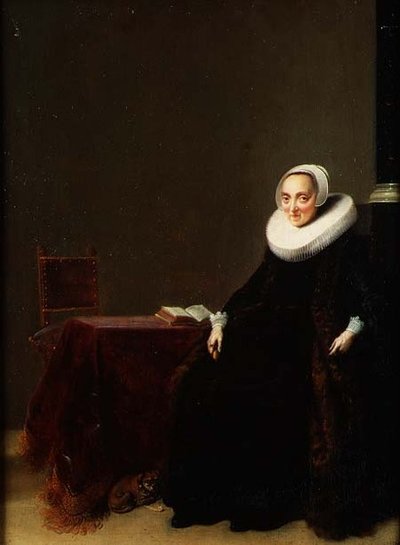 Portret kobiety autorstwa Hendrick Gerritsz Pot