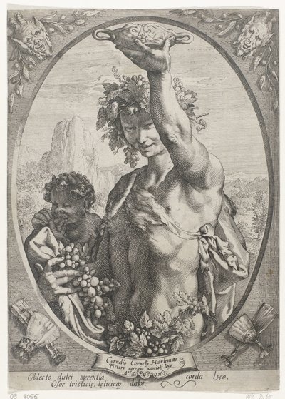 Bachus autorstwa Hendrick Goltzius