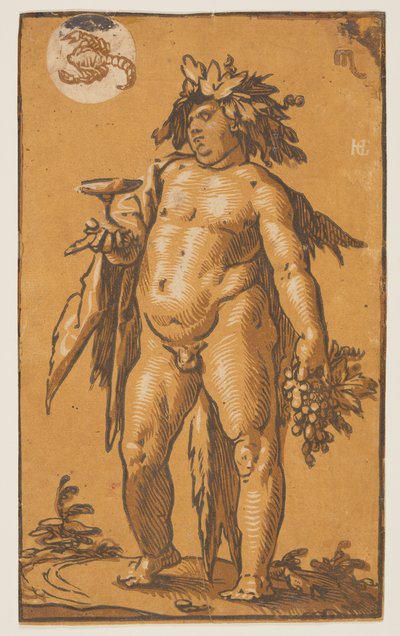 Bachus autorstwa Hendrick Goltzius