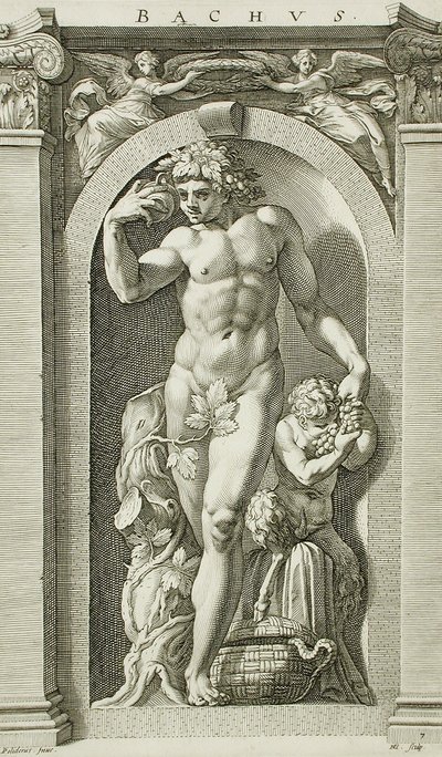 Bachus autorstwa Hendrick Goltzius