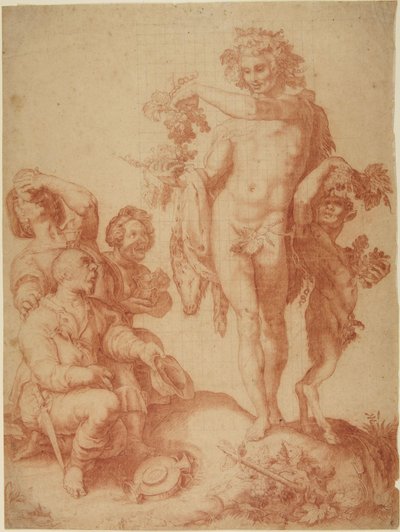 Bacchus autorstwa Hendrick Goltzius