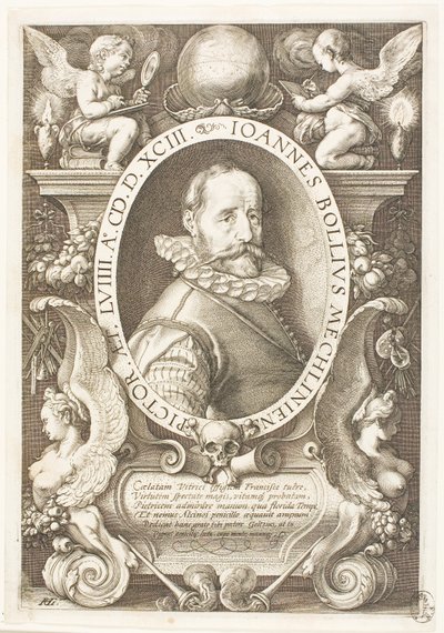 Bol, Hans (1534-1593) malarz Malines, od 1591 w Amsterdamie autorstwa Hendrick Goltzius