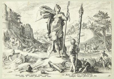 Epoka brązu autorstwa Hendrick Goltzius