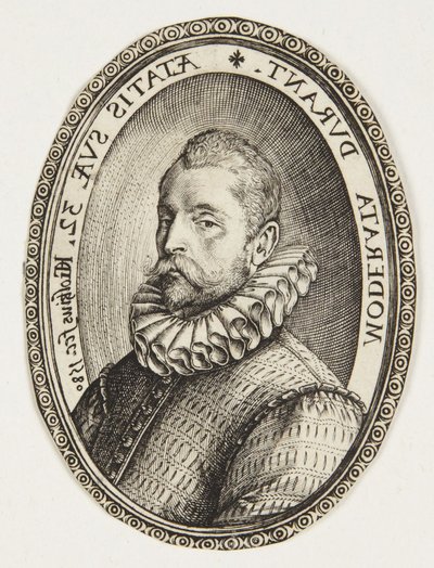 Popiersie mężczyzny zwróconego w lewo autorstwa Hendrick Goltzius