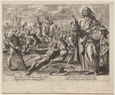 Chrystus autorstwa Hendrick Goltzius