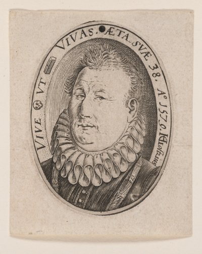 Gerit Jansz. van Schooten autorstwa Hendrick Goltzius
