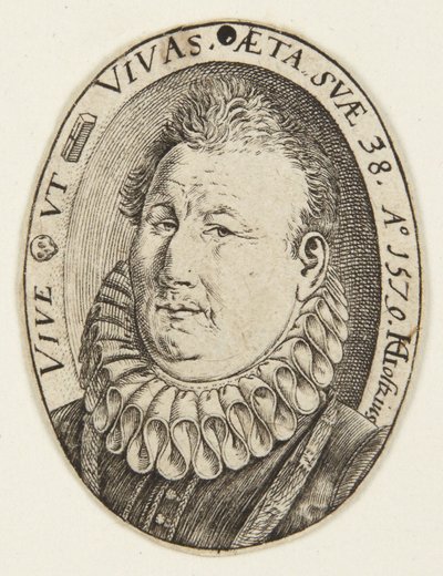 Gerrit Jansz. van Schooten autorstwa Hendrick Goltzius