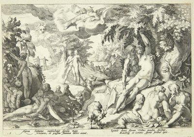 Złoty wiek autorstwa Hendrick Goltzius