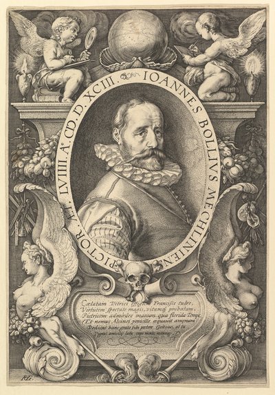 Hans Bol autorstwa Hendrick Goltzius