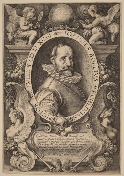 Hans Bol autorstwa Hendrick Goltzius