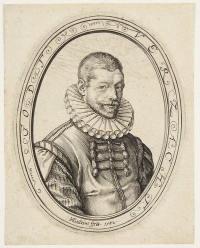 Hans Felbier autorstwa Hendrick Goltzius
