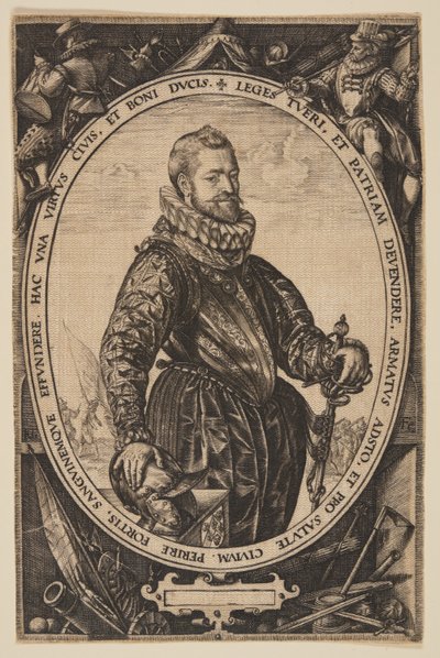 Jacques de la Faille autorstwa Hendrick Goltzius