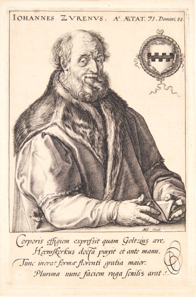 Jan van Zuren autorstwa Hendrick Goltzius