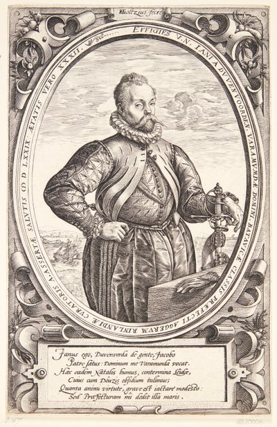 Johan van Duvenvoorde autorstwa Hendrick Goltzius