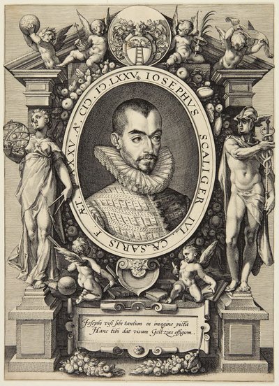 Josephus Justus Scaliger autorstwa Hendrick Goltzius