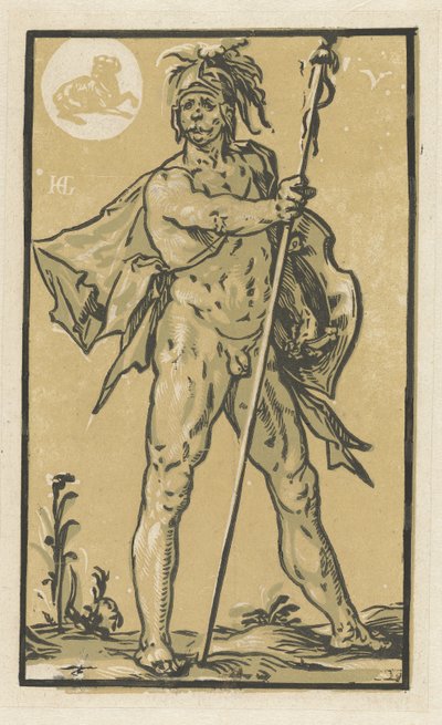 Mars autorstwa Hendrick Goltzius