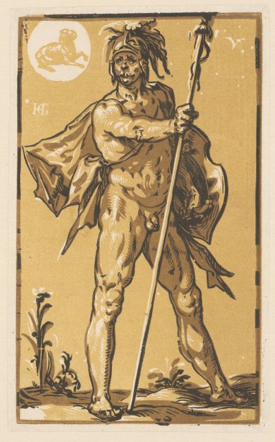 Mars autorstwa Hendrick Goltzius