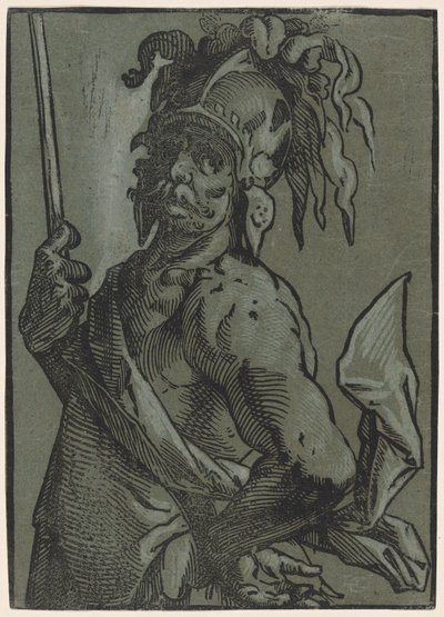 Mars autorstwa Hendrick Goltzius