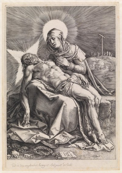 Pieta autorstwa Hendrick Goltzius