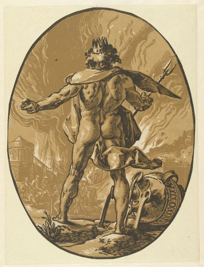 Pluton Bogowie i Boginie (tytuł serii) autorstwa Hendrick Goltzius