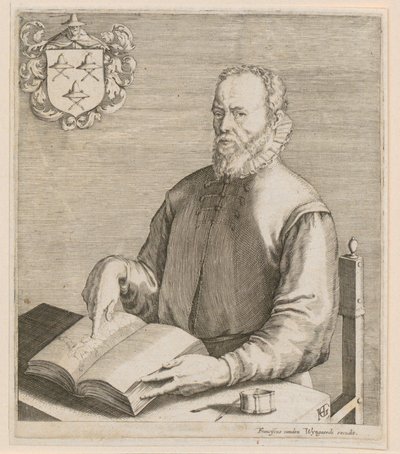 Portret Gerarda de Jode’a autorstwa Hendrick Goltzius