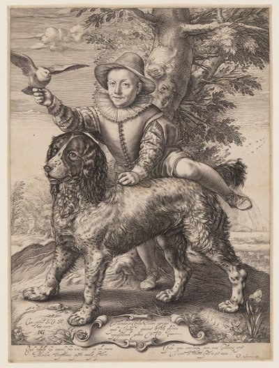 Portret Frederika de Vries autorstwa Hendrick Goltzius