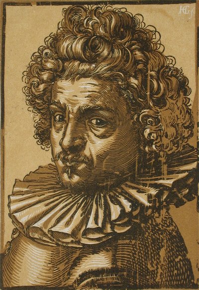 Portret Gillisa van Breena autorstwa Hendrick Goltzius