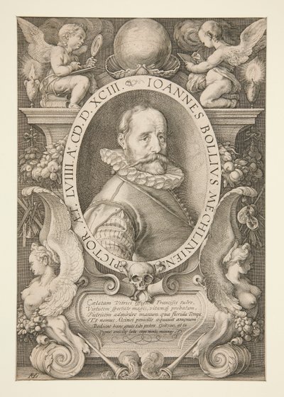 Portret Hansa Balla autorstwa Hendrick Goltzius