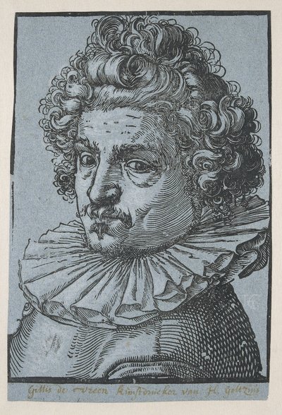 Portret Gillisa van Breen autorstwa Hendrick Goltzius