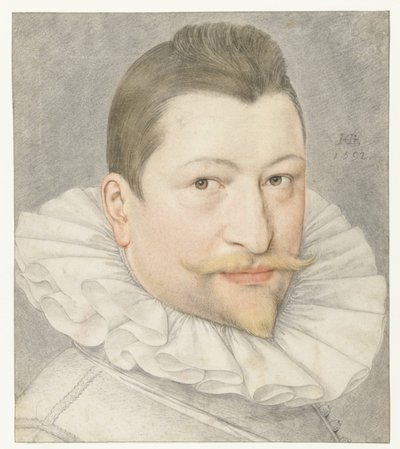 Portret Johannesa Sadelera I autorstwa Hendrick Goltzius