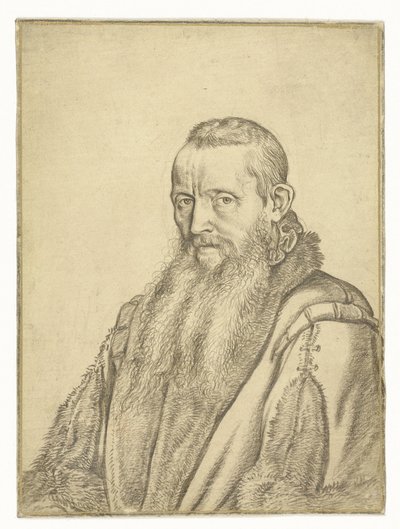 Portret teologa autorstwa Hendrick Goltzius