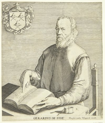 Portret Gerarda de Jode autorstwa Hendrick Goltzius