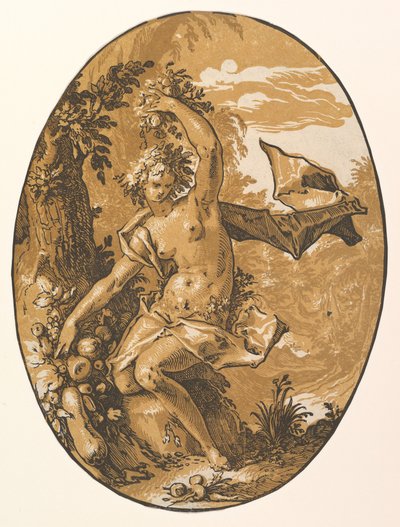 Prozerpina autorstwa Hendrick Goltzius