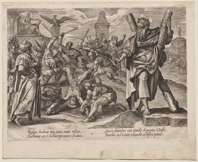 św. Andrzeja autorstwa Hendrick Goltzius