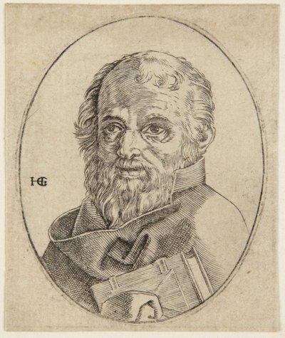Święty Maciej autorstwa Hendrick Goltzius