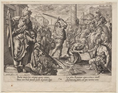 Święty Paul autorstwa Hendrick Goltzius