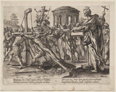 św. Philip autorstwa Hendrick Goltzius