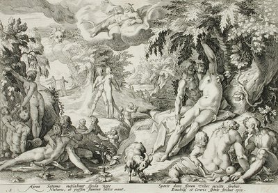 Złoty wiek autorstwa Hendrick Goltzius